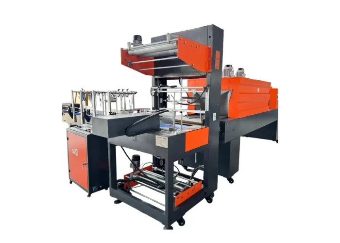 Kingfill industrial automatic PE film shrink wrapping machine for secure secondary packaging